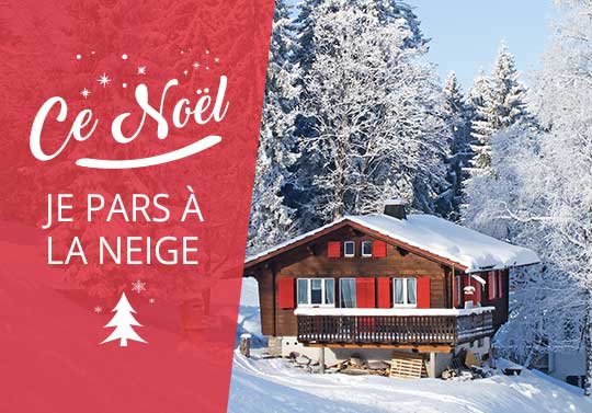 vacances de noel à la neige